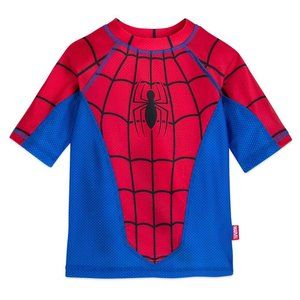 Marvel Spider-Man Rash Guard for Boys size 9/10